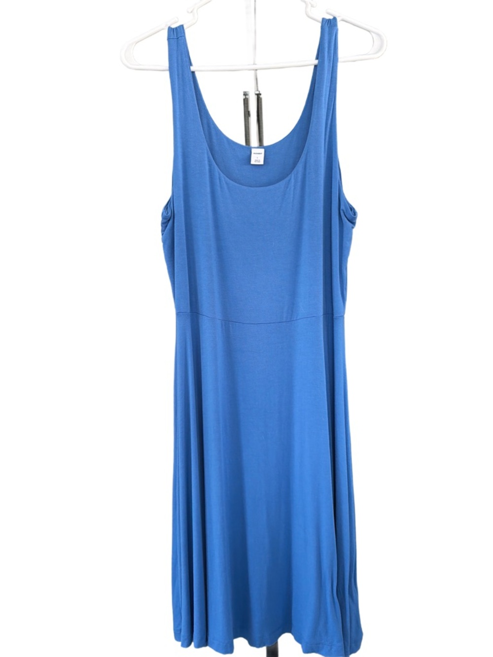 Old Navy Bright Blue Scoop Neck Tank Dress size large